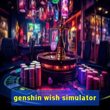 genshin wish simulator